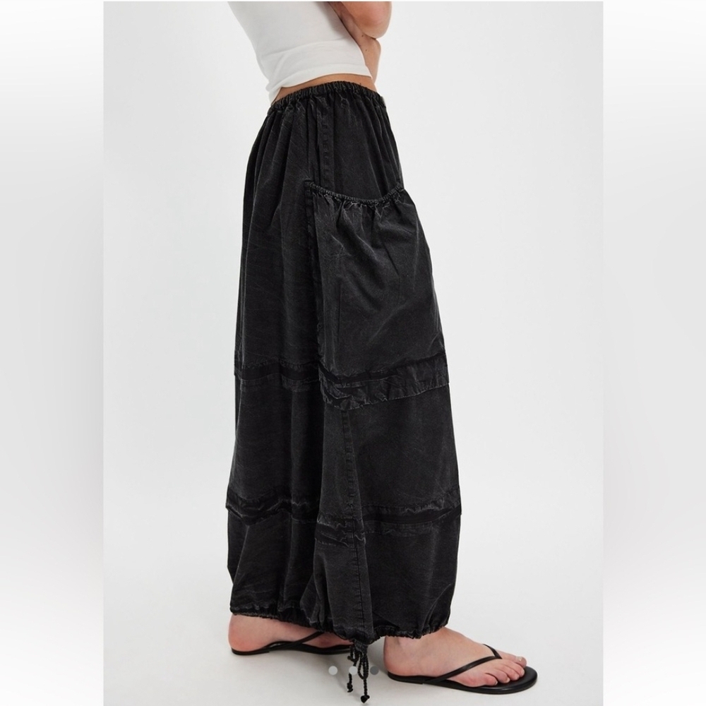 Free People Black Maxi Skirt - Picture 3 of 8